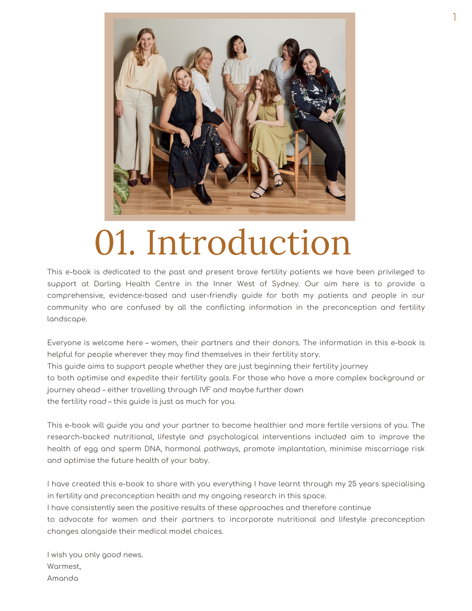 Darling Health Fertility Ebook