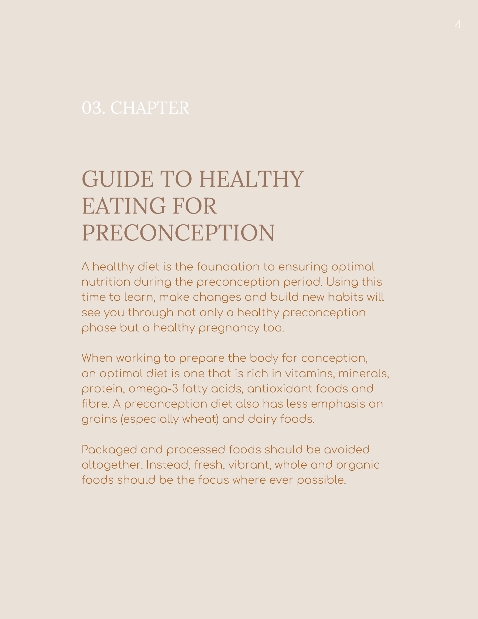 Darling Health Fertility Ebook