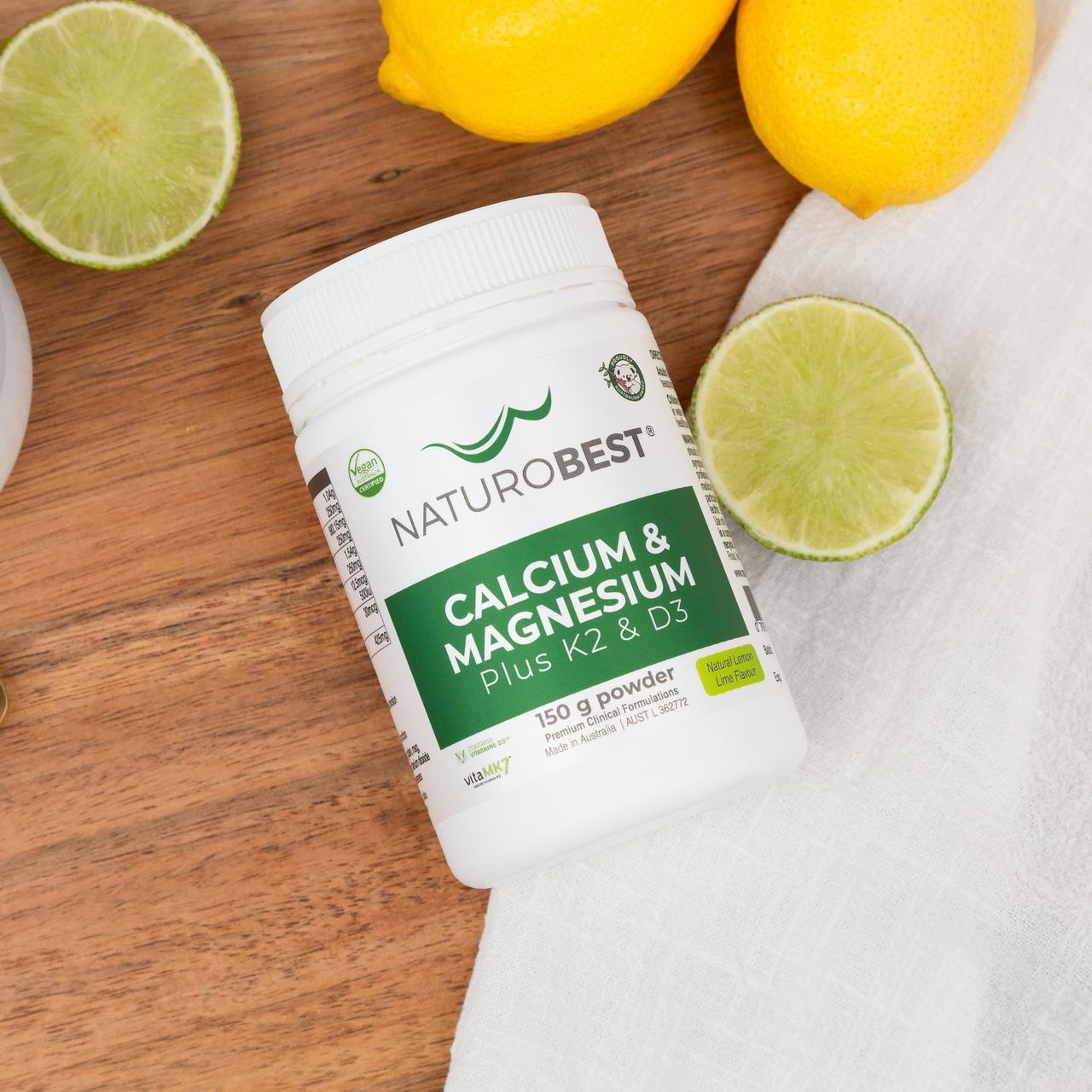 Calcium & Magnesium Plus K2 & D3 - 150g