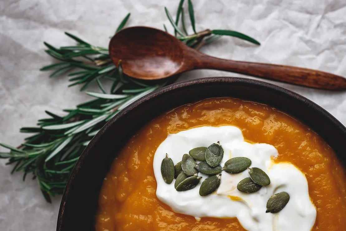 AUTUMN PUMPKIN SOUP TO STRENGTHEN DIGESTION