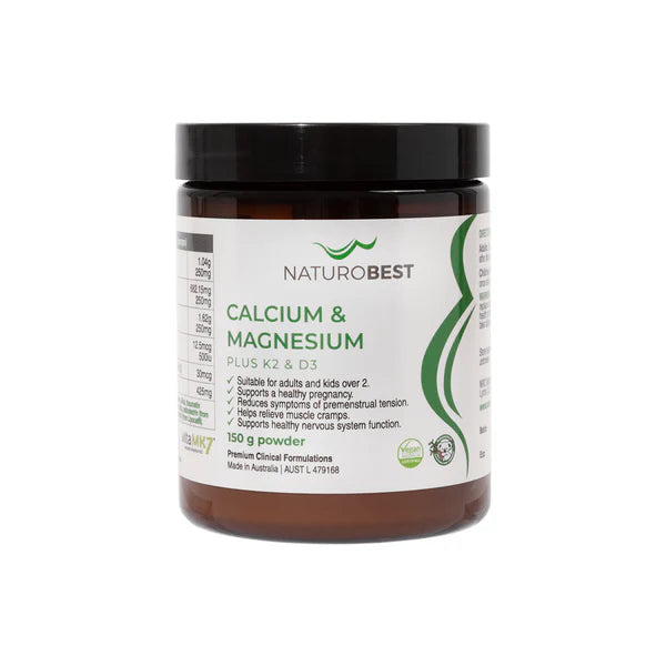 Calcium & Magnesium Plus K2 & D3 - 150g