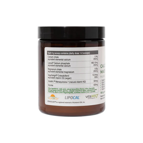 Calcium & Magnesium Plus K2 & D3 - 150g