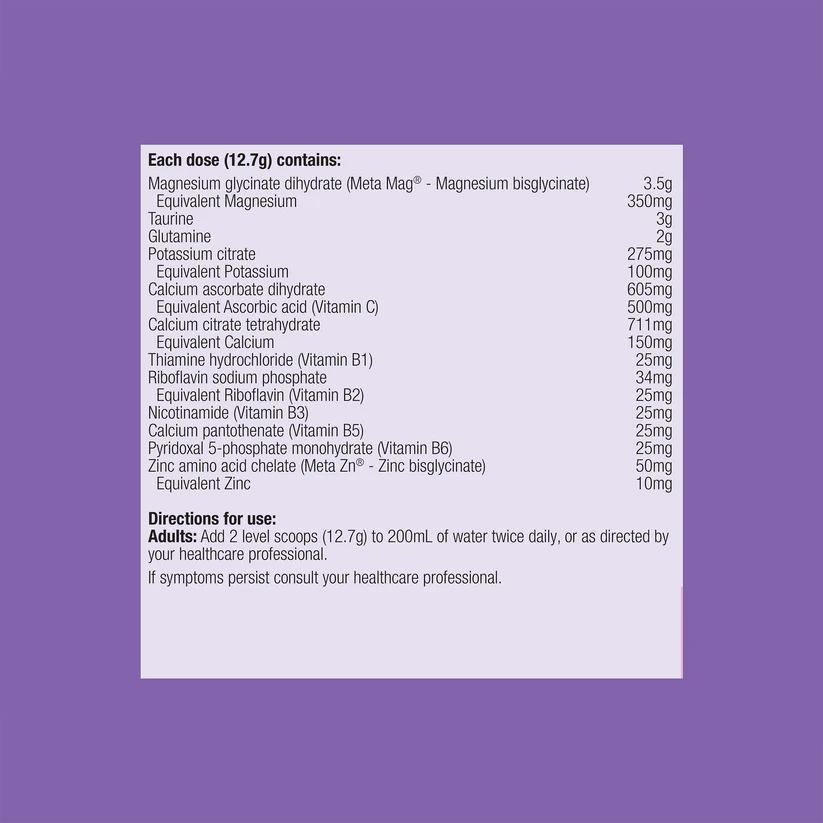Metagenics MetaRelax (Previously Calm X)