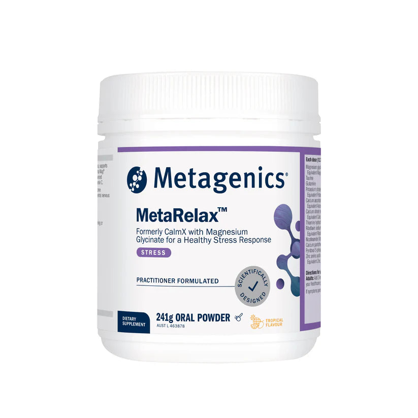 Metagenics MetaRelax (Previously Calm X)
